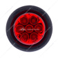 7 LED 2" Round Light Kit (Clearance/Marker) - Red LED/Red Lens