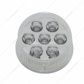 7 LED 2" Round Light (Clearance/Marker) - Amber LED/Clear Lens
