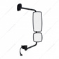 Chrome Mirror Assembly With Power Adjust & Heated For Freightliner M2 - Passenger