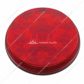 3-3/4" Bolt Pattern Chrome Spring Loaded Bar W/6X 4" 10 Red LED Lights -Red Lens (Pair)