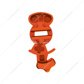 Candy Color Plastic Splitter Button For Eaton Fuller 13 Speed Shifter-Cadmium Orange