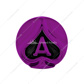 Ace Of Spades Air Valve Knob - Candy Purple With Gloss Black Inlay