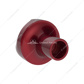 Ace Of Spades Air Valve Knob - Candy Red With Gloss Black Inlay