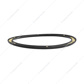 18" Black Leather Replacement Rim For United Pacific Leather Rim Steering Wheels