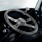 Steering Wheel Horn Bezel - Liquid Silver